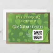 Einladungs-Template-Naturzentrum Einladung (Vorne/Hinten)