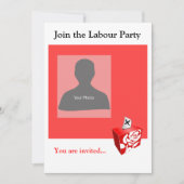 Einladungs-Template-Party Einladung (Vorderseite)