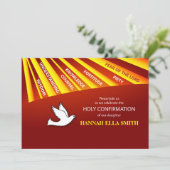 Einladungs-Tochterbestätigung personalisieren, Cus Einladung (Stehend Vorderseite)