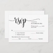 Einladungs-UAWG für Hochzeiten, Karte mit Optionen (Vorne/Hinten)