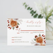 Einladungs-UAWG-Karten RSVP Karte (Stehend Vorderseite)