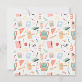 Einladungs-Vorlage für den Kindergarten Einladung (Rückseite)