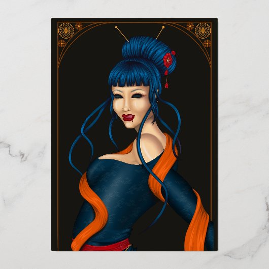 Einladungsblatt Folieneinladung (Vorderseite)