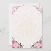 Einladungsbrief Einladung (Rückseite)