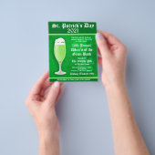Einladungsflyer zum St. Patrick's Day Event Flyer (Gruppe)