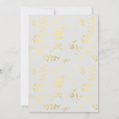 Einladungsgröße für Hochzeiten: 5"x7", Papier: Mat Einladung (Rückseite)