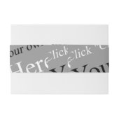 Einladungsgruppen Einladungsbanderole (Rückseitenbeispiel)