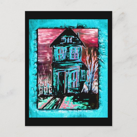 Einladungshaus Einladungspostkarte (Vorderseite)