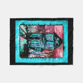 Einladungshaus Fleecedecke (Vorderseite (Horizontal))