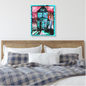 Einladungshaus Leinwanddruck (Insitu (Schlafzimmer))