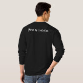 Einladungshaus T-Shirt (Schwarz voll)