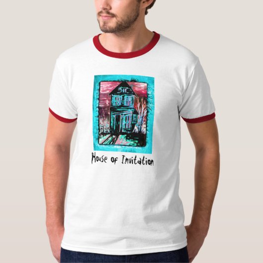 Einladungshaus T-Shirt (Vorderseite)