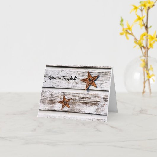 Einladungskarte (Gelbe Blume)