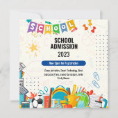 Einladungskarte (Vorderseite)