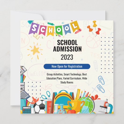 Einladungskarte (Vorderseite)