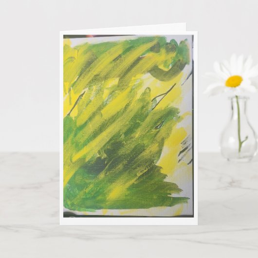 Einladungskarte (Kleine Pflanze)