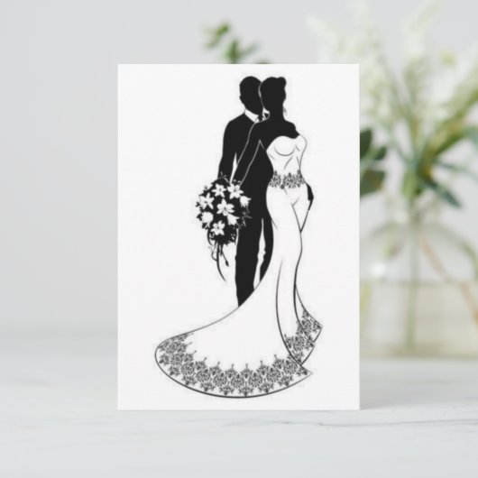 Einladungskarte (Stehend Vorderseite)