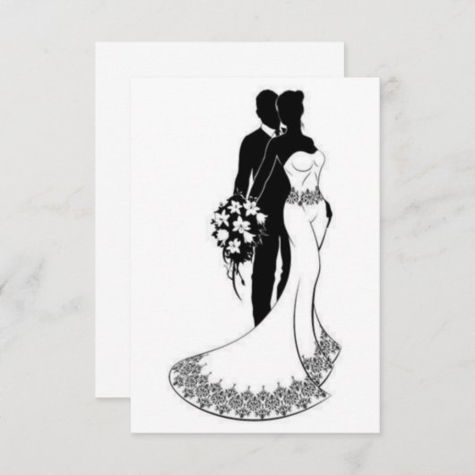 Einladungskarte (Vorne/Hinten)