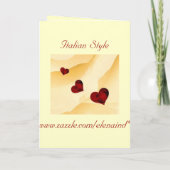 Einladungskarte (Rückseite)