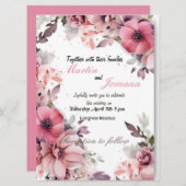 Einladungskarte (Vorne/Hinten)