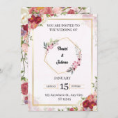 Einladungskarte (Vorne/Hinten)