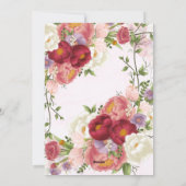 Einladungskarte (Rückseite)