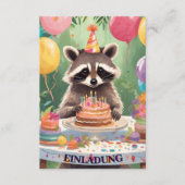 Einladungskarte (Vorderseite)