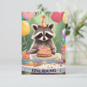 Einladungskarte (Stehend Vorderseite)