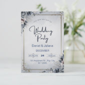 Einladungskarte (Stehend Vorderseite)