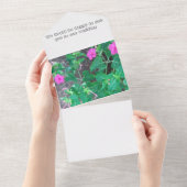 Einladungskarte All In One Einladung (Abreißen)