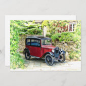 Einladungskarte Austins 7 Einladung (Vorne/Hinten)