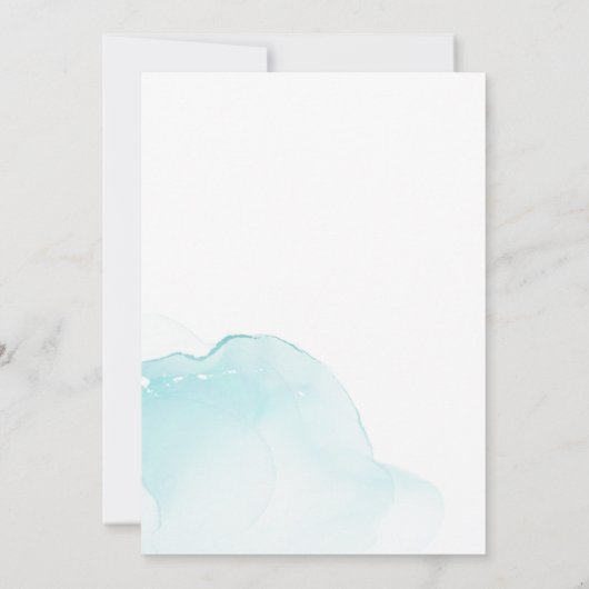 Einladungskarte, bearbeitbare Vorlage (Rückseite)