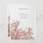 Einladungskarte (Blumenkohl) Einladung (Vorne/Hinten)