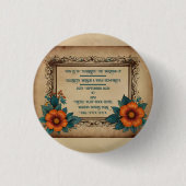 Einladungskarte Button (Vorderseite)