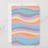 Einladungskarte der Geburtstagspartei Einladung (Rückseite)