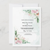 Einladungskarte Einladung (Rückseite)