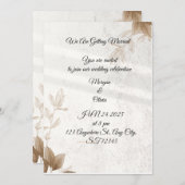 Einladungskarte Einladung (Vorne/Hinten)