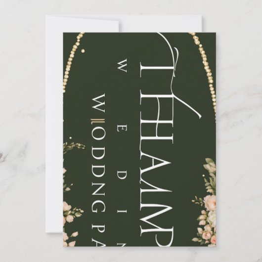 Einladungskarte Einladung (Vorderseite)