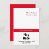 Einladungskarte Einladung (Vorne/Hinten)