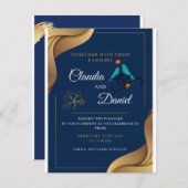 Einladungskarte Einladung (Vorne/Hinten)