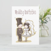 Einladungskarte Einladung (Stehend Vorderseite)