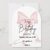 Einladungskarte Einladung (Vorderseite)