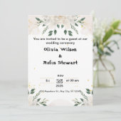 Einladungskarte Einladung (Stehend Vorderseite)