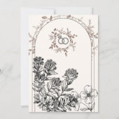 Einladungskarte Einladung (Rückseite)