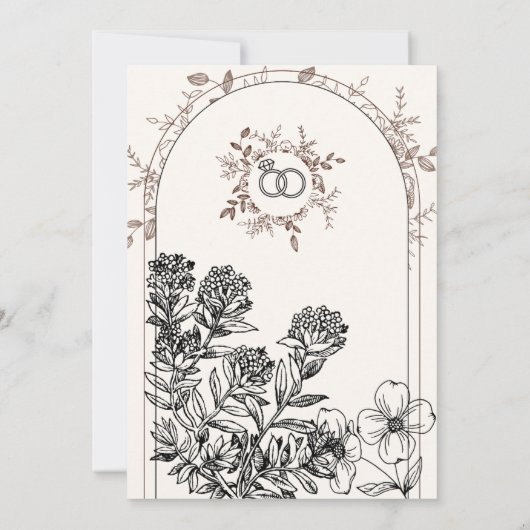 Einladungskarte Einladung (Rückseite)