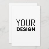 Einladungskarte Einladung (Vorne/Hinten)