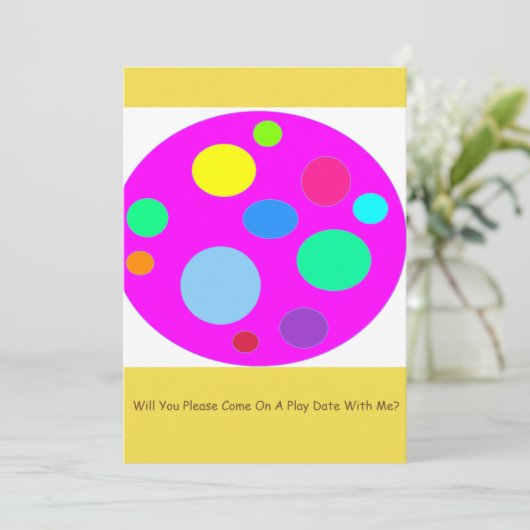 Einladungskarte Einladung (Stehend Vorderseite)