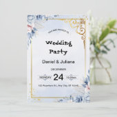 EINLADUNGSKARTE EINLADUNG (Stehend Vorderseite)