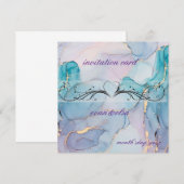 Einladungskarte Einladung (Vorne/Hinten)