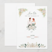 Einladungskarte Einladung (Vorne/Hinten)